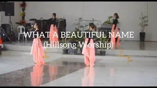 Agalliao BTAG Dancers- WHAT A BEAUTIFUL NAME Liturgical || Ribbon Dancing