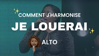 CHANTE la voix d' ALTO✨ avec moi!👂🏽Je louerai / rejoyce (Sinach)