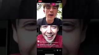 Declan McKenna Instagram Live with Alex Lawther 9.10.20