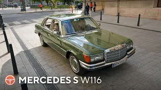 Prvý Mercedes S (W116) je famózny. Spravili sme si výlet do Budapešti - volant.tv