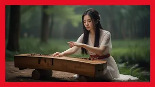 Música relajante de GuZheng para DORMIR, MEDITAR o estudiar 🌳 Música China con sonidos de NATURALEZA