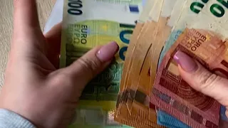 Asmr contando dinero💶💶