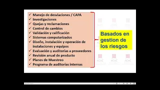 Gestión de Riesgos de Calidad (QRM) en la Industria Farmacéutica