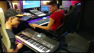 PREAZINHO DOS TECLADOS NO NOVA ERA STUDIO ANDRÉ TECLAS PISEIRO 🎹💥