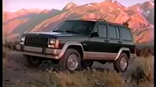 Jeep Cherokee and Grand Cherokee running footage and commercial