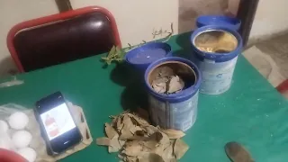 reciclando cartones como repelente de mosquitos