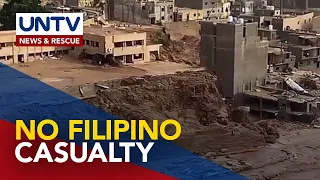 DFA, walang naiulat na Pinoy na nasawi sa baha sa Libya