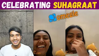 ❤Celebrating Suhagraat 😋 With Her on Omegle  SELFMADE VANSH #omegle #omeglefunny #trending