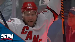 Paul Stastny Nets Series-Clinching Goal From Tight Angle To Send Hurricanes To Next Round