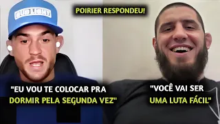 CLIMA ESQUENT0U🚨 Poirier RESPONDE PROV0CAÇÕES de Makhachev e FAZ PREVISÃO ASSUSTADOR4 para LUTA