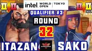 スト５インテルの大会 板ザン [ザンギエフ]  Vs Sako [メナト] | SFV CE Intel World Open Itazan [Zangief] Vs Sako [Menat]