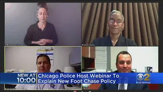 Chicago Police Host Webinar To Explain New Foot Chase Policy