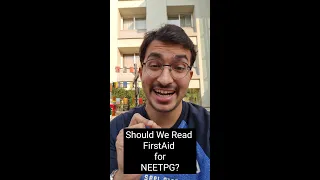 Should You Read #FirstAid for #NEETPG 2022 and #INICET ? | Last 3 Months #RevisionStrategy | #shorts