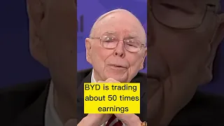 Charlie Munger: BYD so far ahead of Tesla it's ridiculous. But, it's not a cheap stock. #shorts