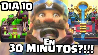 ¿SE PUEDE SUBIR A 6000🏆JUGANDO 30 MINUTOS?🤯 DIA 10