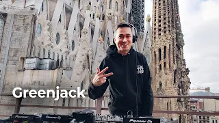 Greenjack - Live @ Radio Intense Barcelona, Sagrada Familia 27.01.2021 / Techno DJ Mix