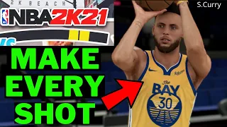 NEW NBA 2k21 SHOOTING TUTORIAL (SHOOTING TIPS & TRICKS) GREEN BAR READY