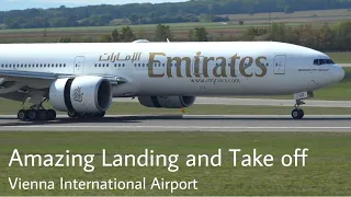 20 MINUTES of Landings & Takeoffs at Vienna International Airport | Vienna Airport Plane Spotting