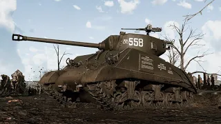 СОВЕТСКИЙ ШЕРМАН M4A2 76W ПРЕМ ДЛЯ НОВИЧКА в War Thunder