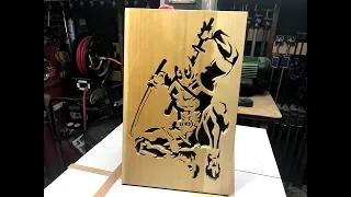 Deadpool Scroll Saw Project