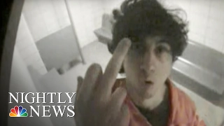 Boston Bomber Tsarnaev's Obscene Gesture Shocks Court | NBC Nightly News