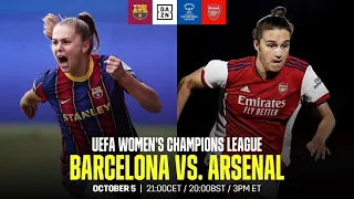 Barcelona vs. Arsenal | Partido Entero De La Jornada 1 De Le UEFA Women's Champions League