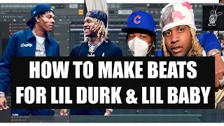 How To Make Triplet Beats For Lil Baby x Lil Durk (Tutorial) | FREE FLP Download | FL Studio