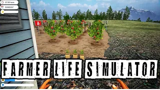 First Look: Farmer Life Simulator - Growing and Selling Vegetables/Fruit