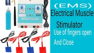 Stroke Rehabilitation:-use of Electrical stimulation to help the Finger's be able to open and close