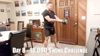 Day 8 | Every Swing of the 10,000 Swing Challenge