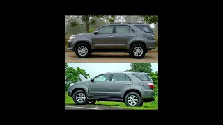 Toyota Fortuner 1st Generation VS 2nd Generation