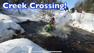 Michigan Early Season Sledding!