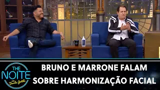 Bruno e Marrone falam sobre Harmonização Facial | The Noite (11/03/21)