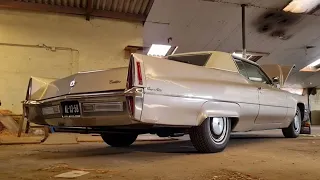 1970 cadillac coupe deville cold start