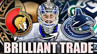 THE ARTURS SILOVS TRADE WAS PHENOMENAL: THANK YOU JIM BENNING (Vancouver Canucks, Ottawa Senators)