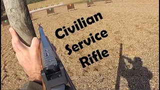 Civilian Service Rifle, Bisley, UK, October 2019:  Tikka T3x Arctic / Canadian Ranger C19