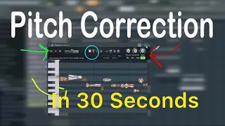 How to Use Pitch Correction in seconds (Fl Studio)