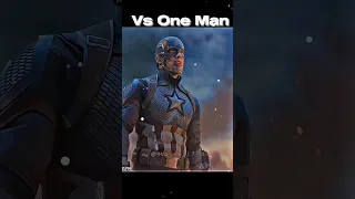 Thanos Army Vs One Man | Captain America Vs Thanos Army #captain_america #shorts #marvel #edit