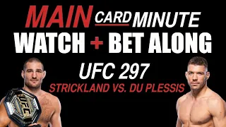 UFC 297: Strickland vs Du Plessis LIVE Stream | Watch & Bet Along | Fight Companion | Best Live Bets