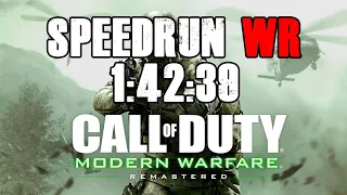 [WR] Call of Duty: Modern Warfare Remastered Any% Speedrun 1:42:39