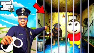 Franklin JOIN The POLICE & ARREST Shinchan And Chop In GTA 5 | SHINCHAN and CHOP