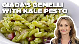 Giada De Laurentiis' Gemelli with Kale Pesto and Olives | Giada At Home | Food Network