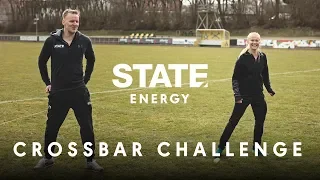 CROSSBAR: Can our CEO beat Pernille Harder? | STATE TV