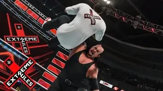 WWE 2K19 Extreme Rules 2019 Undertaker & Roman Reigns vs Shane McMahon & Drew McIntyre | Highlights