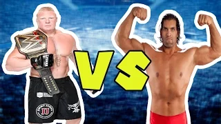 WWE 2K15/ Great Khali vs Brock Lesnar/Con Inedy