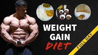 Full Day Diet For Weight Gain |  Yatinder Singh