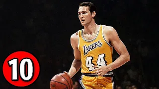 Jerry West Top 10 Plays of Career