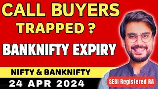 Nifty and BankNifty Prediction Wednesday, 24 Apr 2024 | Hero Zero Strategy | Rishi Money