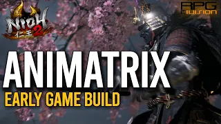 ANIMATRIX OP Early Game Build - NIOH 2