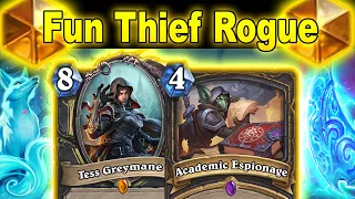 The Most Fun Rogue Deck You Can Find At March of the Lich King Mini-Set Wild | Hearthstone
